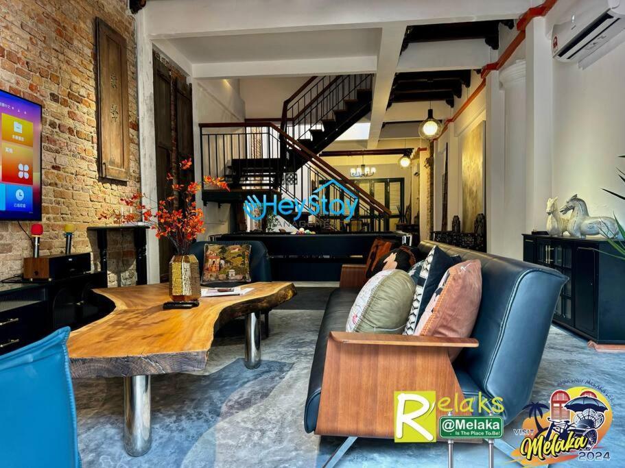 Heritage House 16Pax Riverview 3 Mins Walkjonker Villa Malacca Eksteriør bilde