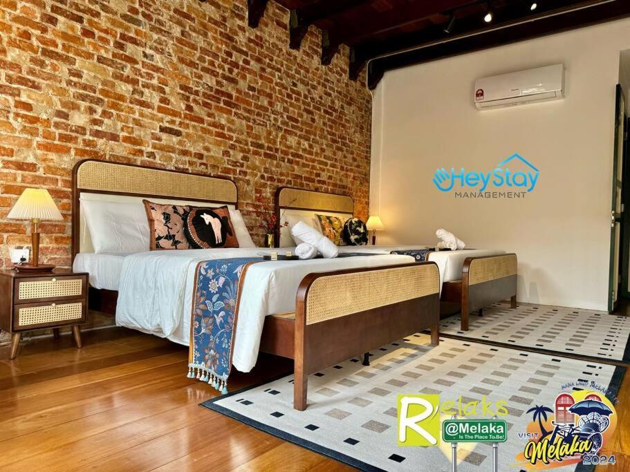 Heritage House 16Pax Riverview 3 Mins Walkjonker Villa Malacca Eksteriør bilde