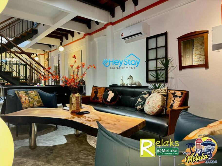 Heritage House 16Pax Riverview 3 Mins Walkjonker Villa Malacca Eksteriør bilde