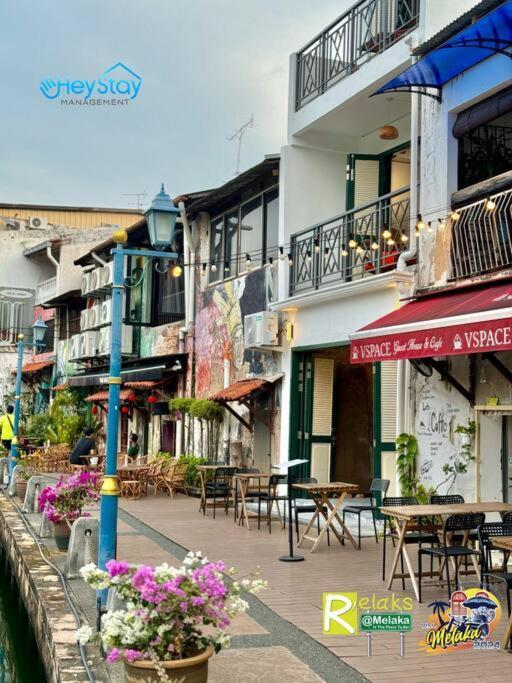 Heritage House 16Pax Riverview 3 Mins Walkjonker Villa Malacca Eksteriør bilde