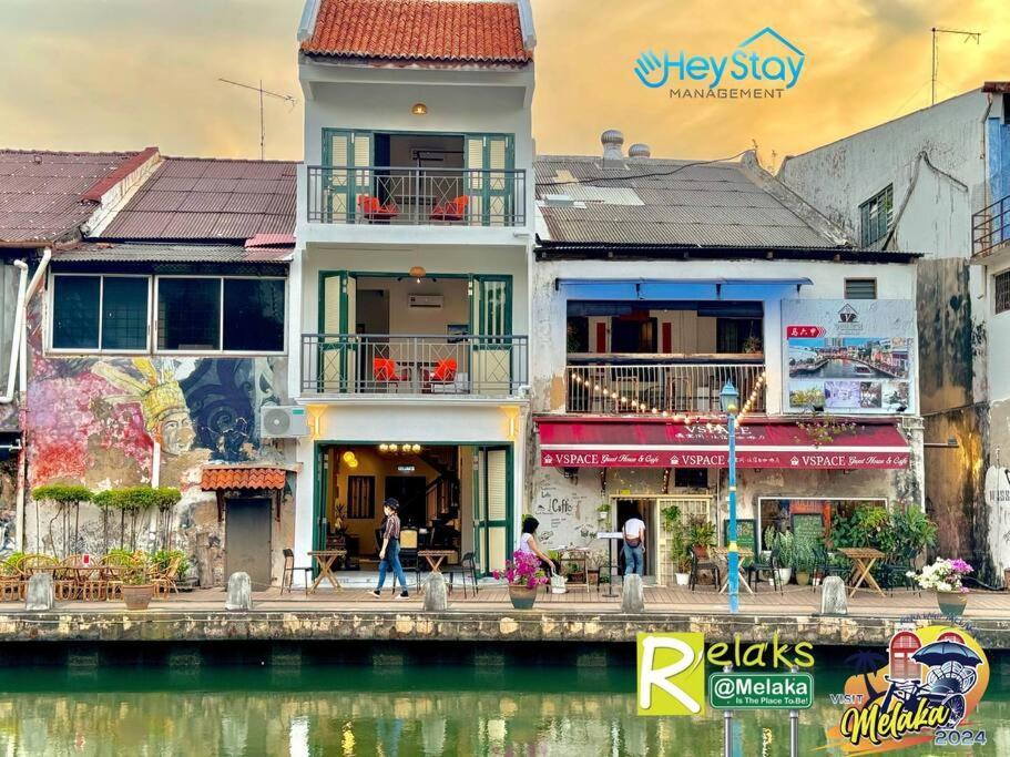 Heritage House 16Pax Riverview 3 Mins Walkjonker Villa Malacca Eksteriør bilde